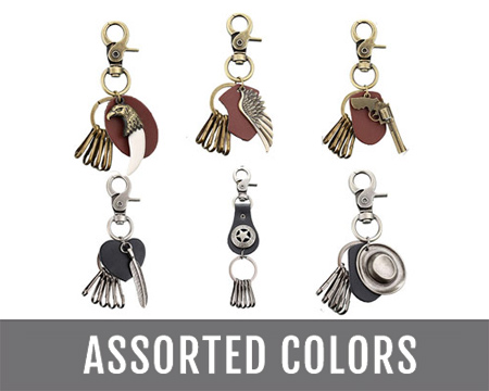 Puka Creations® Western Themed Keychains - Assorted