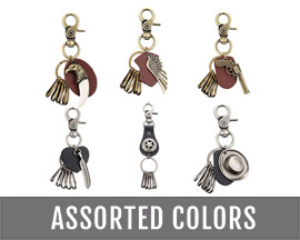 Puka Creations® Western Themed Keychains - Assorted