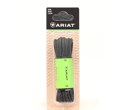 Ariat® Waxed Boot Laces - Black
