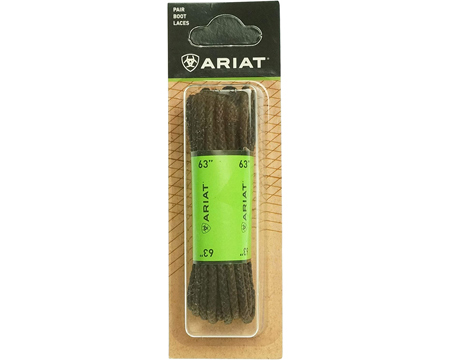 Ariat® Waxed Boot Laces - Brown