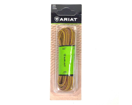 Ariat® Waxed Boot Laces - Gold/Tan