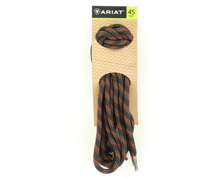 Ariat® Nylon Boot Laces - Black/Brown