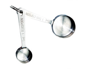 Measuring Spoons Magnetic 1 Tsp & 1 Tbsp, Norpro