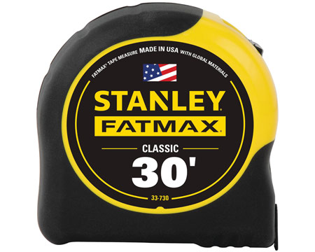 Stanley® 30' FatMax® Tape Measure