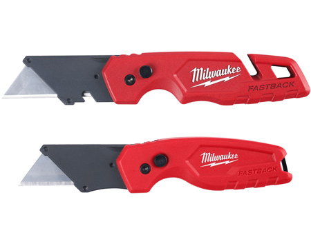 Milwaukee® Fastback Folding Utility Knife Set - 2 pack