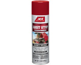 Ace® Machine & Implement Rust Stop Gloss Spray Paint - International Red