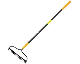 John Deere® 66 in. 15-Tine steel Bow Rake with Fiberglass Handle