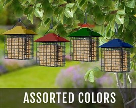 Woodlink® Double Suet Cage Feeder - Assorted Colors