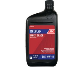 Ace® SAE 10W-40 Multi-Grade Motor Oil - 1 quart