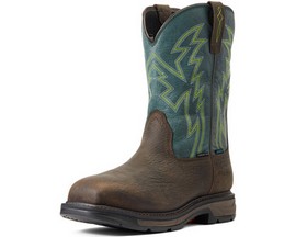 Ariat® Men's WorkHog XT BOA Waterproof Carbon Toe Work Boots - Bruin Brown