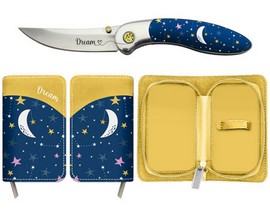 Brighten Blades® Inspirational Knives and Case - Dream