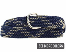 Nocona® Men's Machine Woven Braided Belt - Assorted Colors