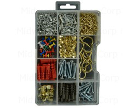 Midwest Fastener® Household Kit 662 Pcs