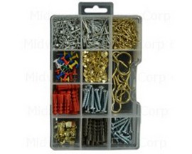 Midwest Fastener® Household Kit 662 Pcs