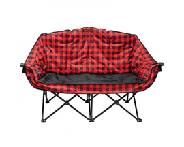 Kuma® Bear Buddy Double Chair - Red Plaid