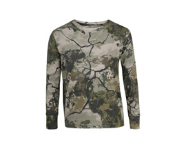 King's Camo® Youth Long Sleeve Cotton Camouflage Tee