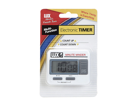 LUX  Digital Plastic Kitchen Timer