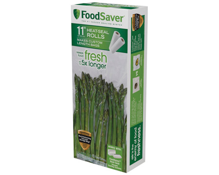 FoodSaver® 11" x 16' Vacuum Seal Roll, 2 Pack