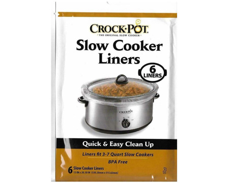 Crock Pot® Slow Cooker Liners 6 Liners