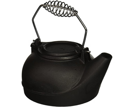 Open Hearth Humidifying Iron Kettle