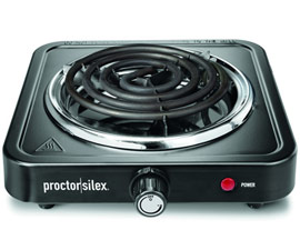 Proctor Silix® 1200 Watt Single Burner Cooktop