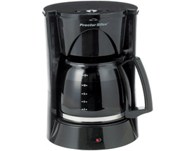 Proctor Silix® 12 Cup Black Durable Coffee Maker 