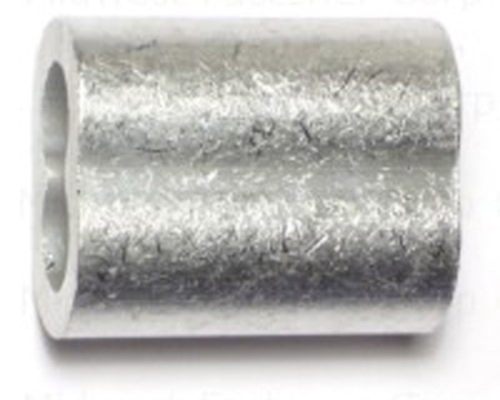 Midwest Fastener® Aluminum Rope Ferrule - Standard