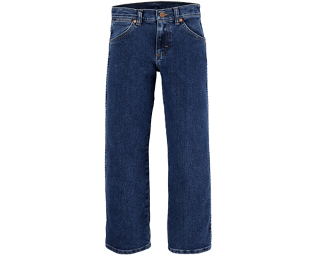 Wrangler® Big Boy's Cowboy Cut® Original-Fit Active Flex Jeans - Stone Wash
