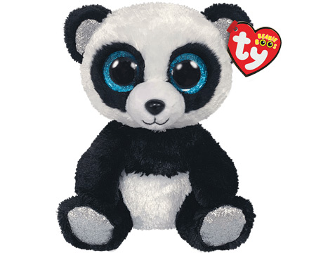 Ty Beanie Boos® 13-in.  Bamboo Black and White Panda 