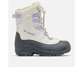 Columbia® Kids' Bugaboot Celsius Snow Boots in Fawn/Frosted Purple