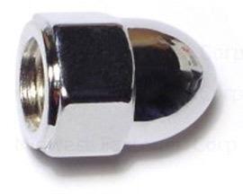 Midwest Fastener® Chrome Acorn Fine Cap Nut Standard