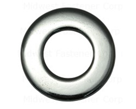 Midwest Fastener® Chrome Plated Grade SAE Flat Washers