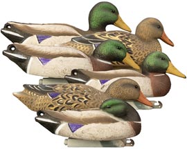 Higdon Outdoors® Full-Sized Mallard Duck Decoys - Pack of 6