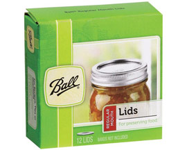 Ball® Regular Mouth Canning Lids - Box of 12