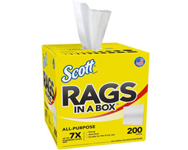 Scott® Rags In A Box All-Purpose Cleaning Rags - 200 count