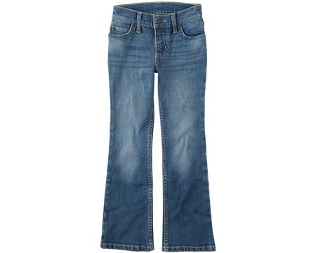 Wrangler® Girl's Bootcut Jeans - Jasmine Wash