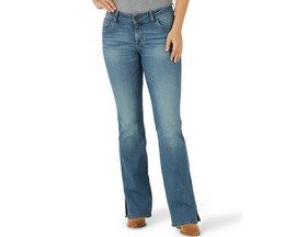 Wrangler® Women's Retro® Mae Side Slit Bootcut Jeans - Riley Wash