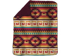 Kuma® Outdoor Gear Printed Kamp Blanket - Aztec Pattern