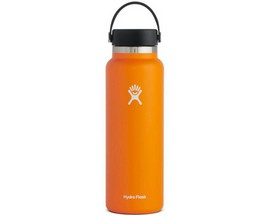 Hydro Flask® 40 oz. Wide Mouth Water Bottle with Flex Cap - Clementine