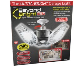 Beyond Bright® Ultra Motion-Activated LED Garage Light