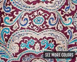 Wyoming Traders® 34.5 in. Paisley Jacquard Wild Rags