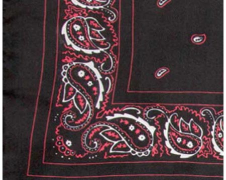 Wyoming Traders® 42 in. Bandana Style Wild Rag - Black