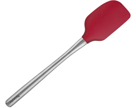Tovolo® Silicone Spatula with Stainless Steel Handle - Red