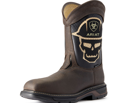 Ariat® Men's WorkHog XT VentTEK Bold Carbon Toe Work Boot - Iron Coffee