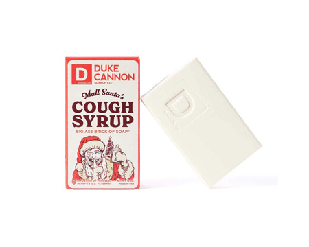 Duke Cannon® Big Ass Brick of Holiday Soap - Mall Santa's Cough Syrup