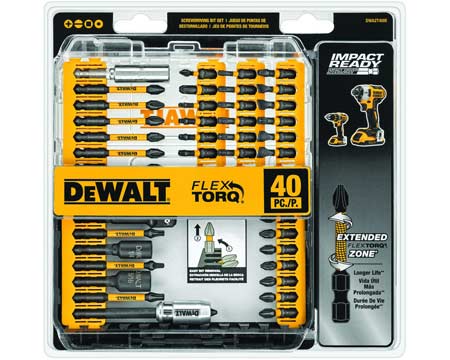 DeWalt® Screwdriver Bit Steel Set - 40 pc.