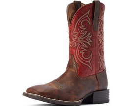 Ariat® Men's Sport Pardner Western Boot - Matte Rebel Brown