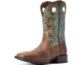 Ariat® Men's Sport Rodeo Western Boot - Loco Brown