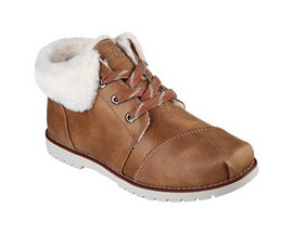 Skechers® Bobs Women's Chill Lugs Carefree Cozy Bootie - Chestnut