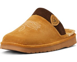 Ariat® Men's Silversmith Square Toe Slipper - Chestnut